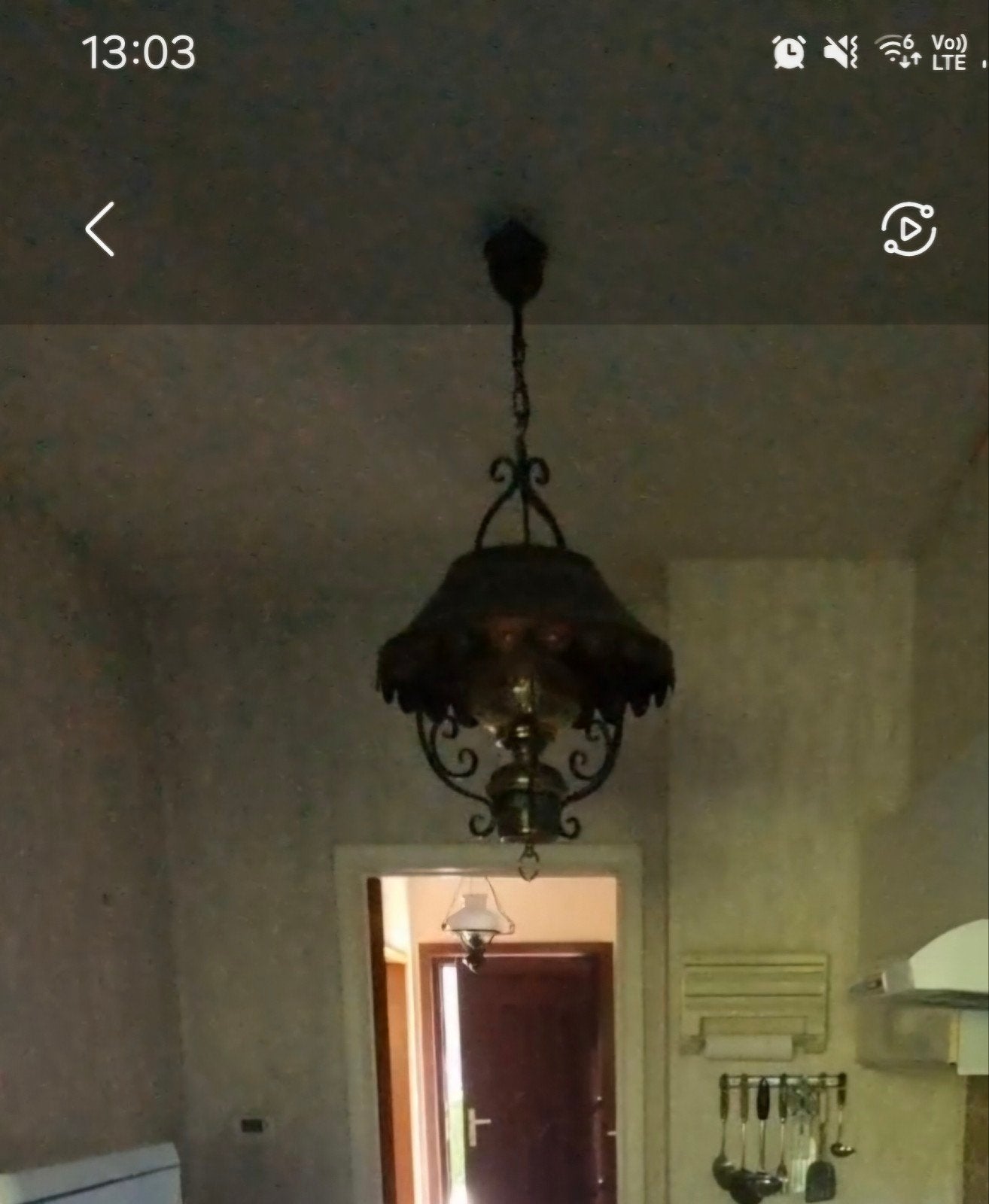 lustre style lanterne 80 euro a discuter, Enlèvement