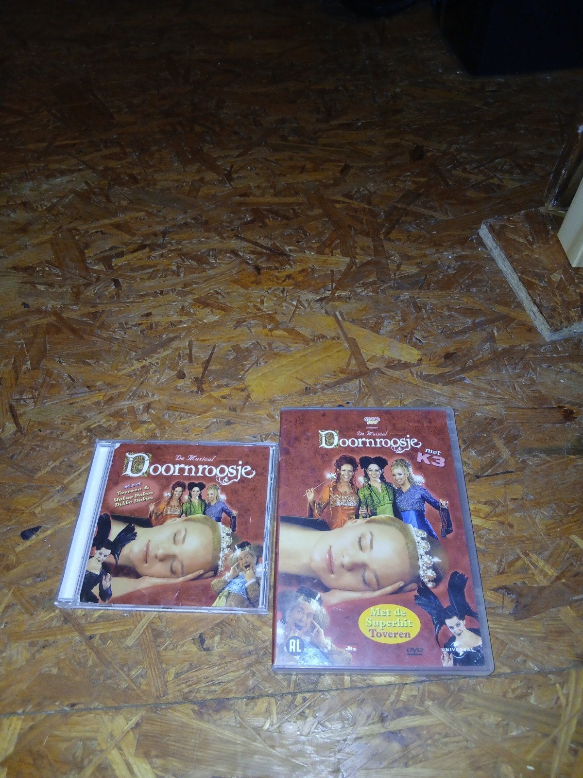 K3 doornroosje og dvd + cd bundel, Games en Spelcomputers, Games | Nintendo GameCube, Ophalen