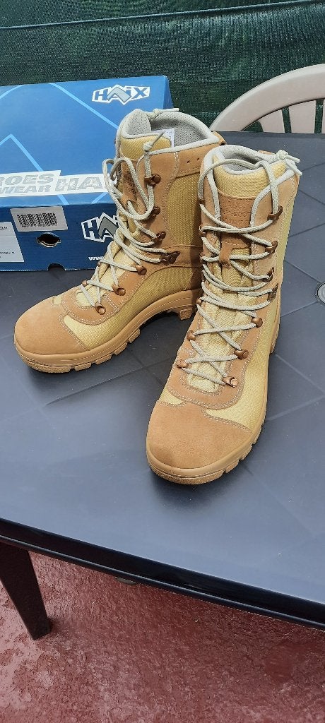 Bottines HAIX désert neuve 47 ., Enlèvement ou Envoi, Armée de terre, Vêtements ou Chaussures