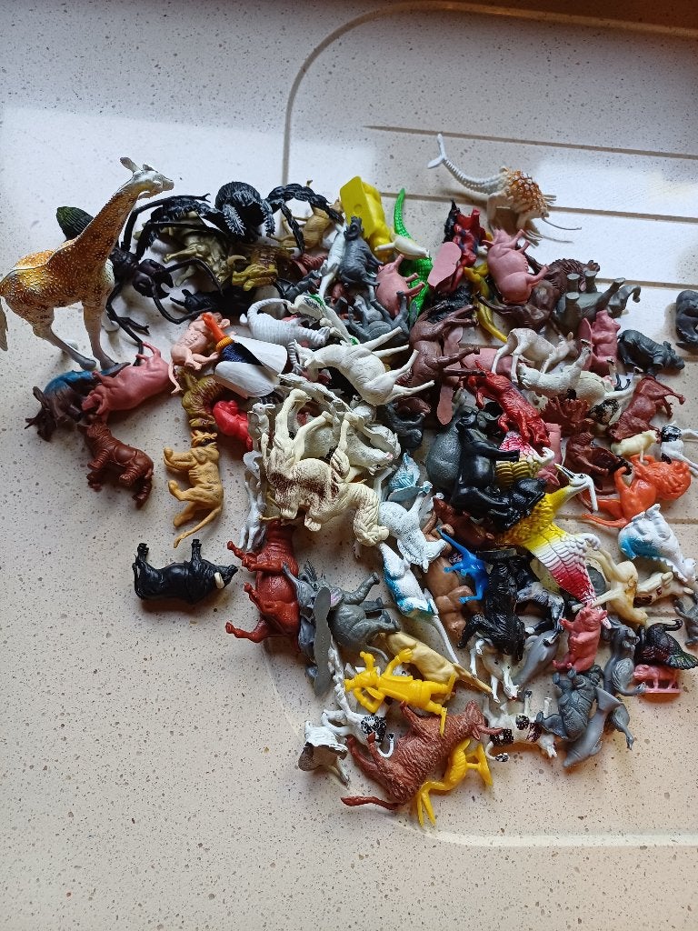 dieren figuurtjes, Verzamelen, Poppetjes en Figuurtjes, Ophalen of Verzenden, Gebruikt