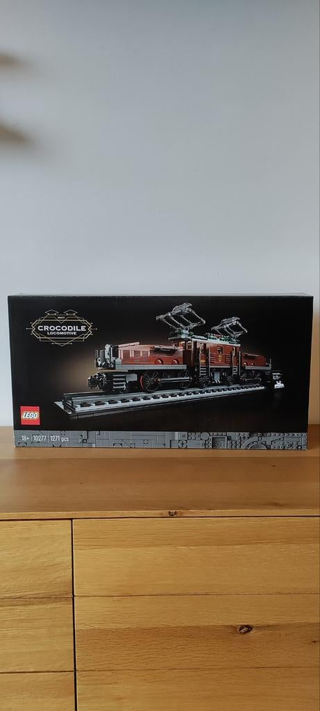 Lego 10277 Crocodile locomotive, Ophalen of Verzenden, Nieuw, Complete set, Lego