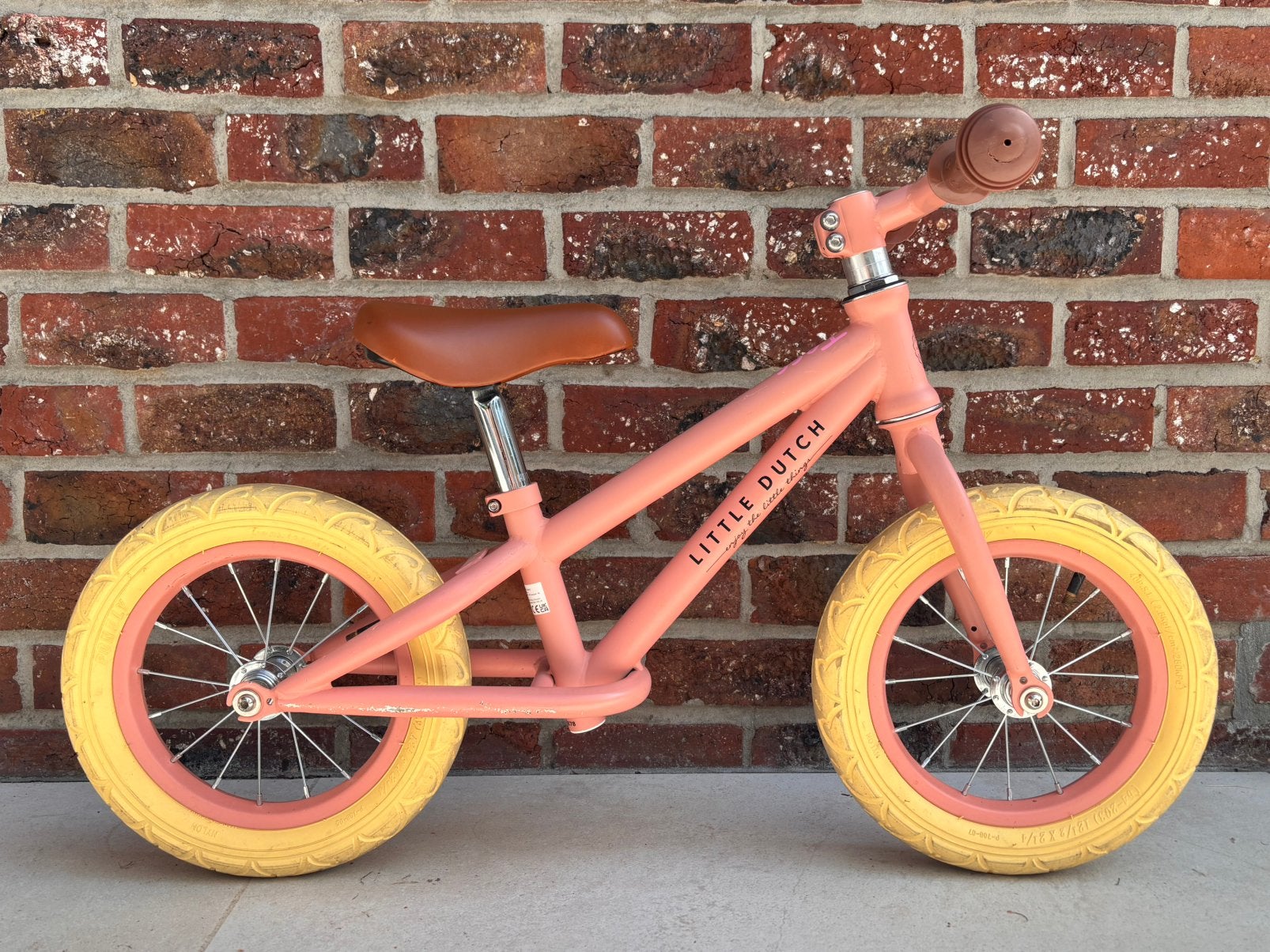 Little Dutch loopfiets roze, Ophalen, Zo goed als nieuw
