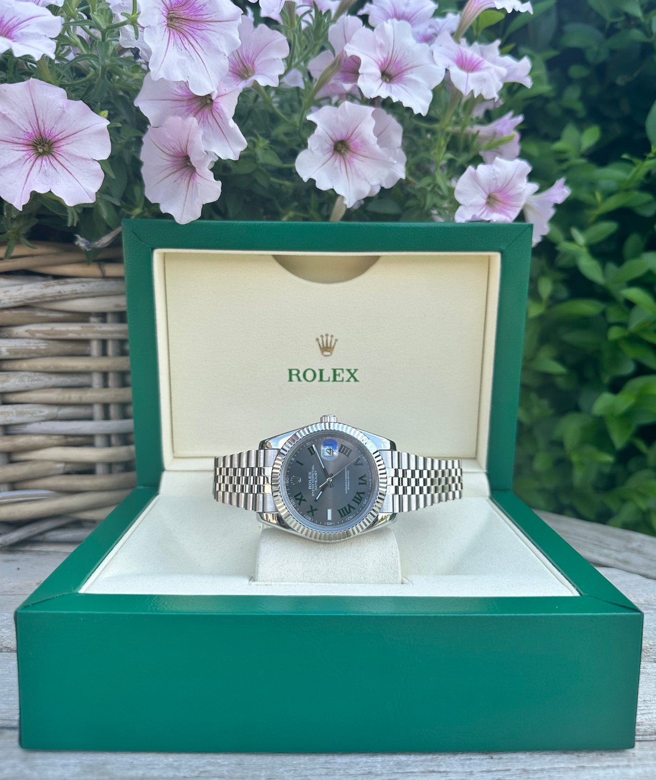 Rolex Datejust Wimbledon, Bijoux, Sacs & Beauté, Montres | Hommes, Neuf, Rolex, Enlèvement ou Envoi