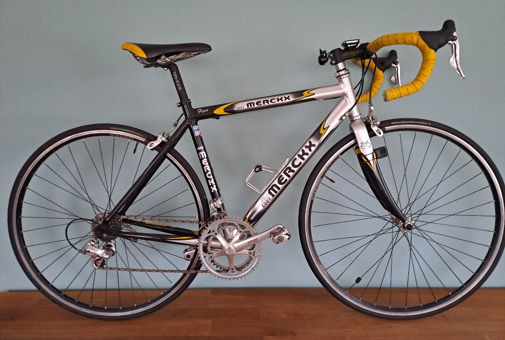Brochure Eddy Merckx en bon état, Enlèvement, Utilisé, Aluminium, 15 à 20 vitesses