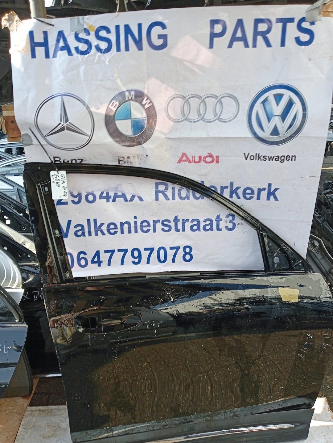 Voordeur rechts origineel Mercedes B-klasse W247 ('19->), Gebruikt, -, Deur, Ophalen of Verzenden