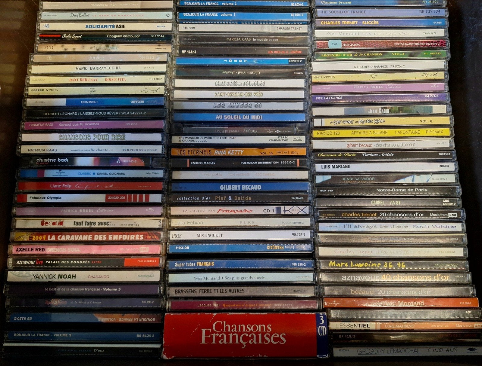 Lot 87 x Frans lied CD's, Cd's en Dvd's, Ophalen of Verzenden, Gebruikt, Album, Overige genres