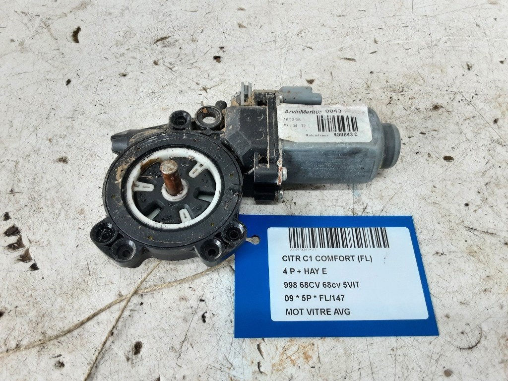 MOTOR RAAMMECHANIEK LINKS VOOR Citroën C1 (400843C), Gebruikt, Citroën, Kontakt-citroen@citroen.com, Voor