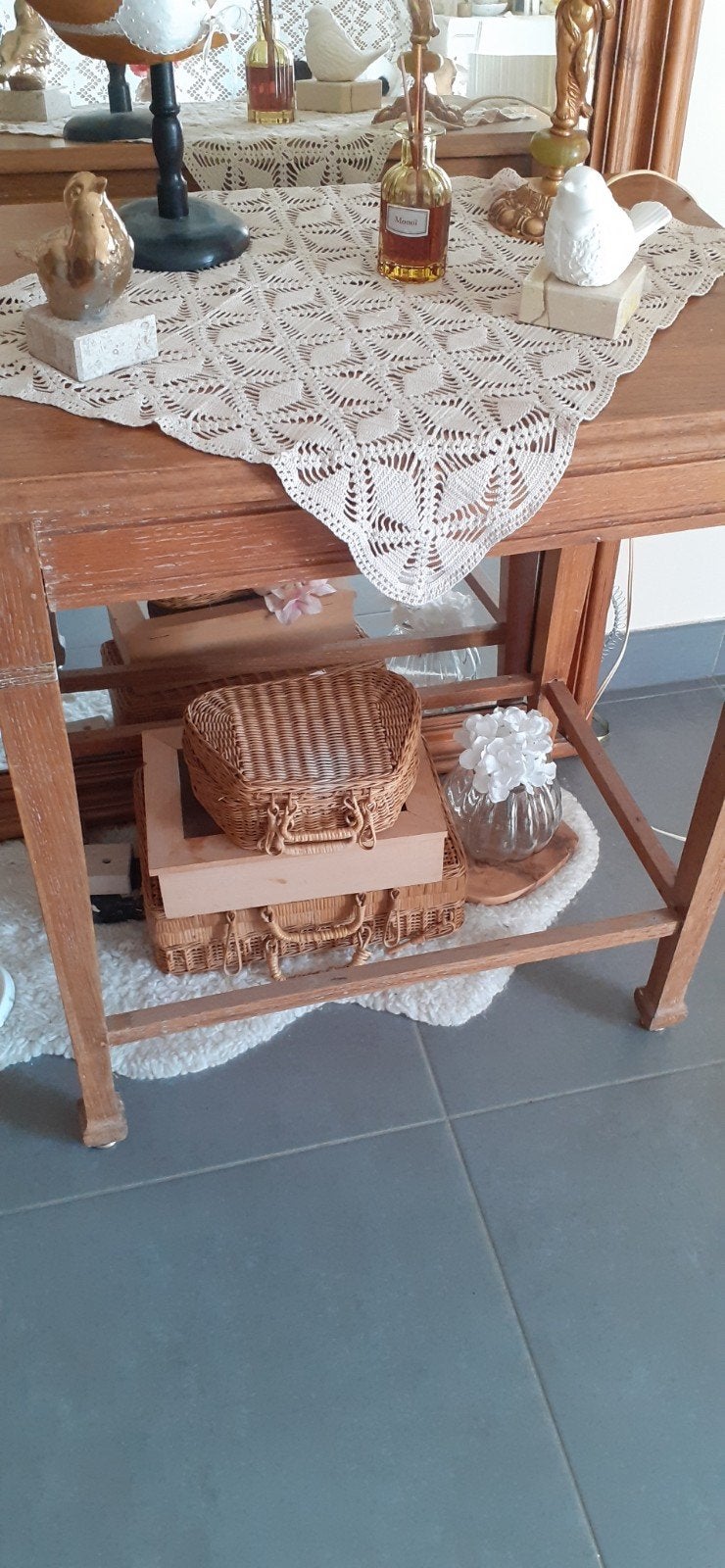 Table d appoint ancienne, Enlèvement