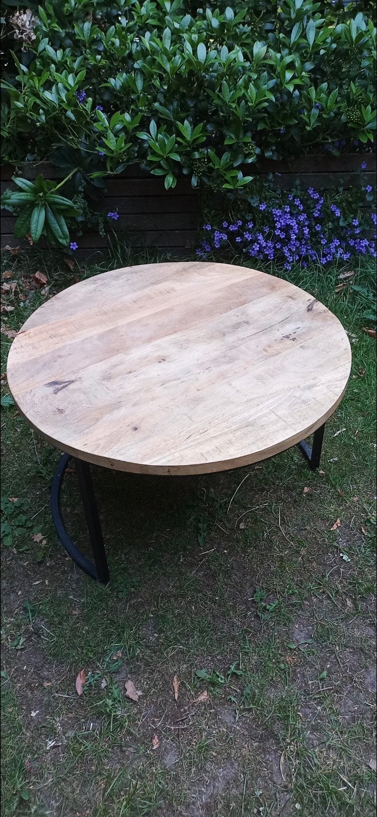 ronde salontafel Mangohout, Enlèvement