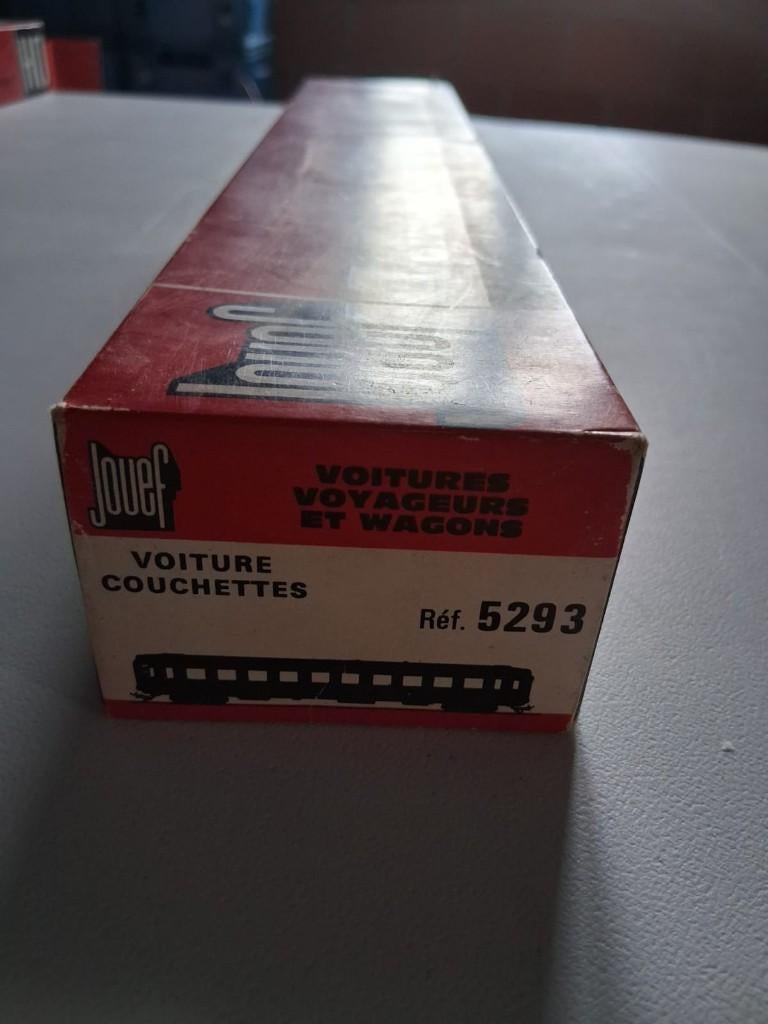 39 Jouef 5293 2 stuks beschikbaar, Hobby en Vrije tijd, Verzenden, Gebruikt, Wagon, Jouef
