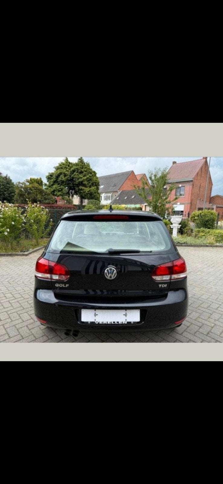 GOLF 6 TDI AUTOMAAT-  BJ 2010 5DEURS, Automaat, Euro 5, Zwart, Leder