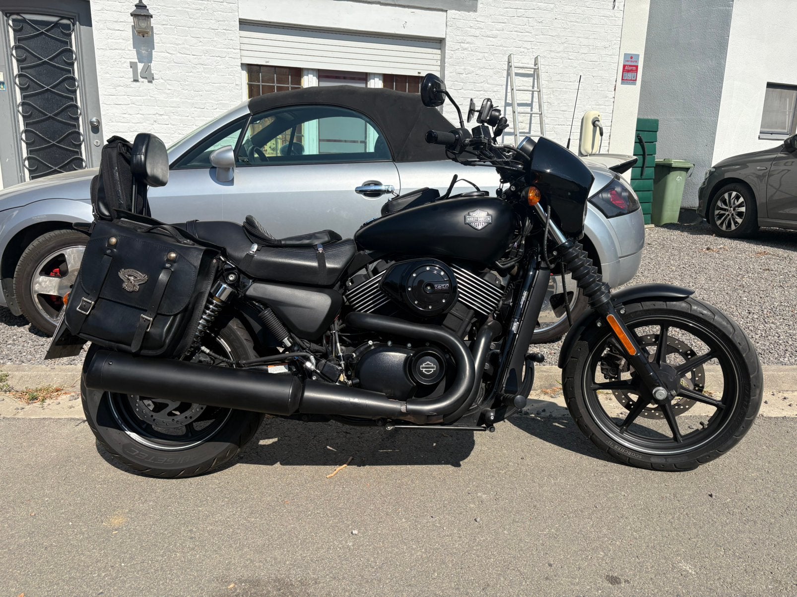 Harley Davidson Street XG750, 2 cilinders, Sportuitlaat, Chopper, Particulier