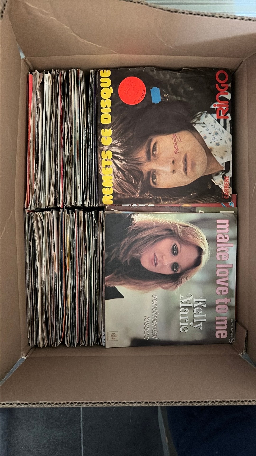 Vinyles, Enlèvement, Utilisé