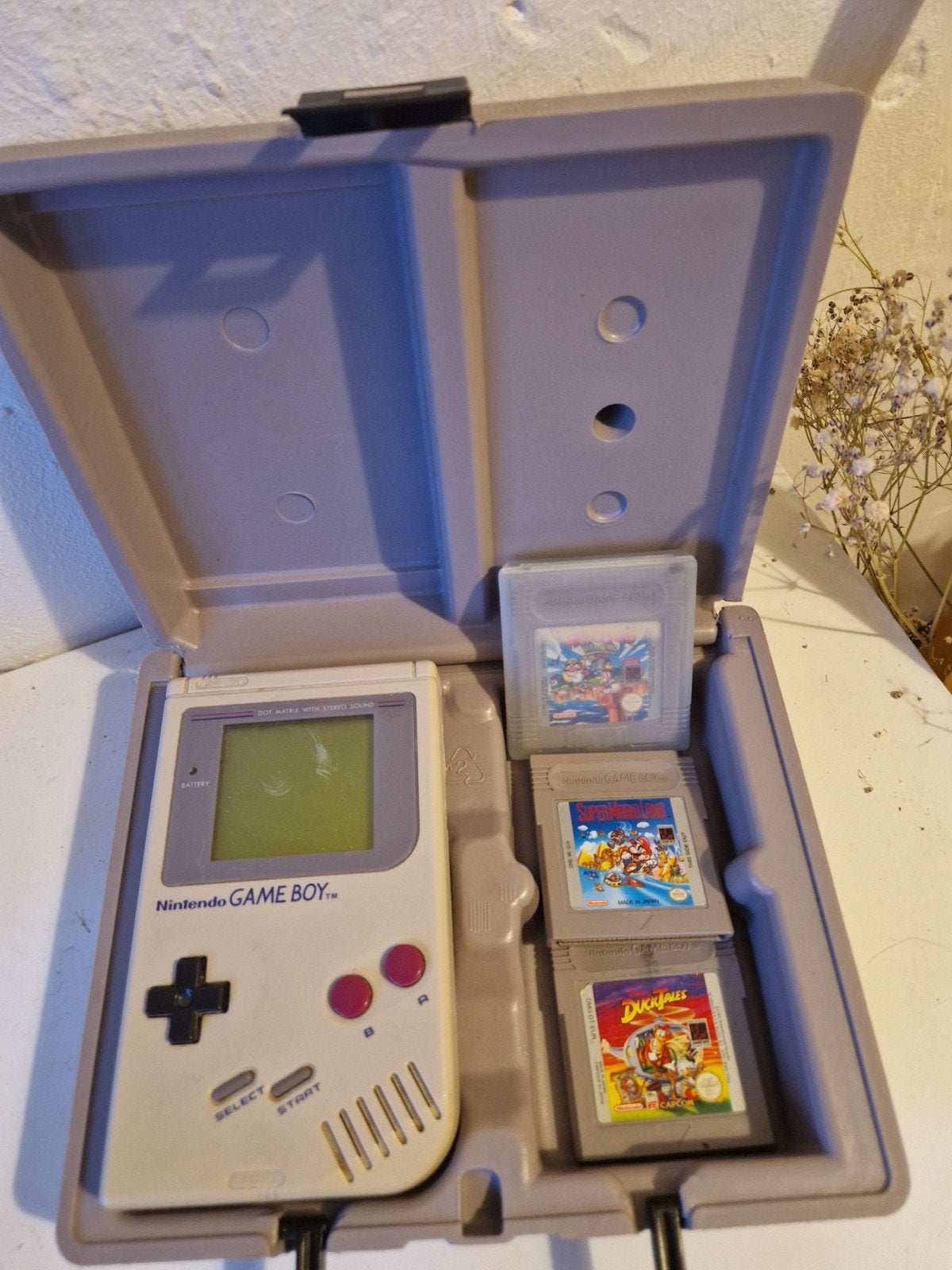 gameboy + 3 spelletjes, Ophalen of Verzenden, Gebruikt, Game Boy Classic, Met games