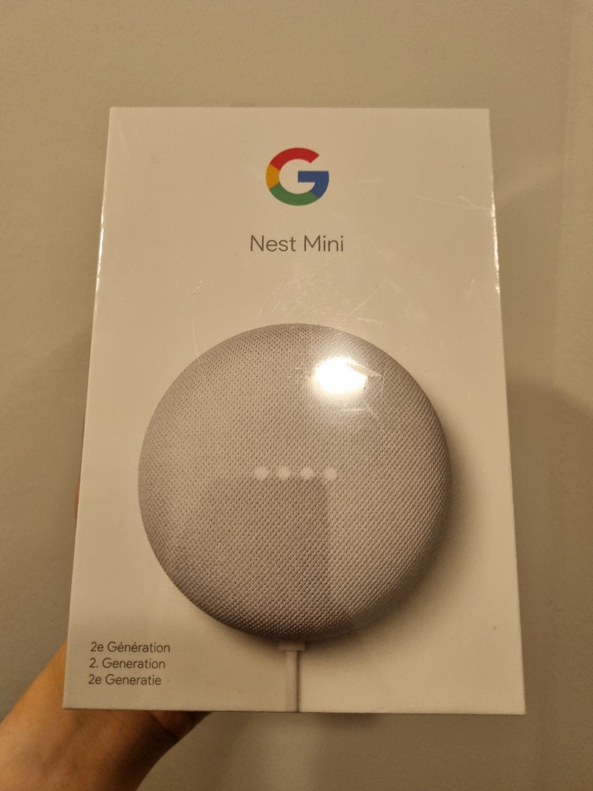Google Nest Mini - nieuw, Google, Nieuw, Ophalen of Verzenden, Bluetooth