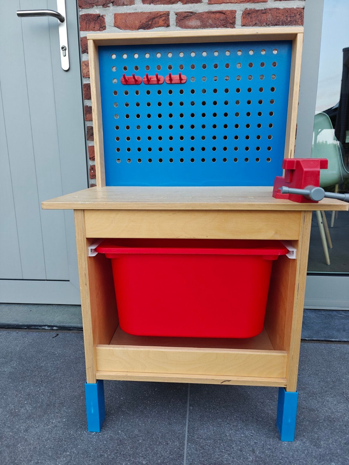 Ikea werkbankje Duktig met werkkoffertje, Ophalen
