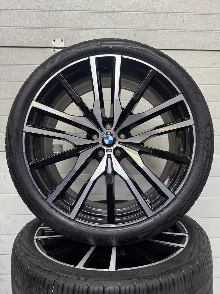 DEMO 22’’ BMW X5 X6 G05 G06 VELGEN ZOMERBANDEN ORIG SET TPMS, Pneus et Jantes, Véhicule de tourisme, -, Autres dimensions