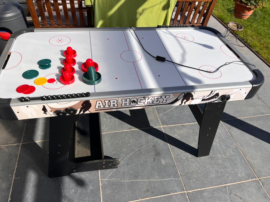 Air hockey tafel, Enfants & Bébés, Jouets | Tables de jeux, Enlèvement ou Envoi, Utilisé