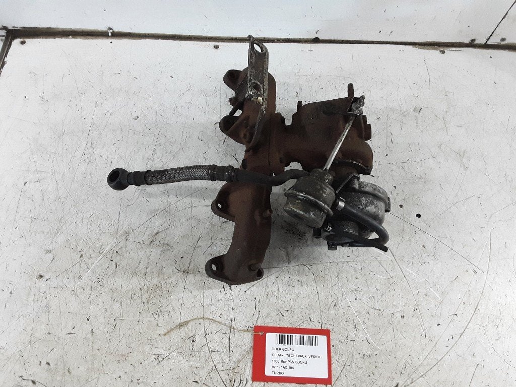 TURBOCOMPRESSEUR Volkswagen Golf III (1H1) (028145701R), Volkswagen, Mevr. I. Hauben, Utilisé, Rue de l'Espoir 34 34
4030  GRIVEGNÉE, BE