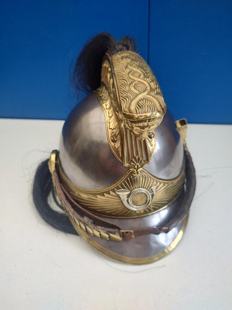 # 77 Franse Chasseur à Cheval helm, Collections, Objets militaires | Général, Envoi