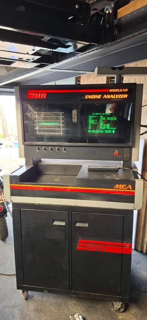 SUN motor analyser, motor tester MEA 1500, Ophalen, Gebruikt