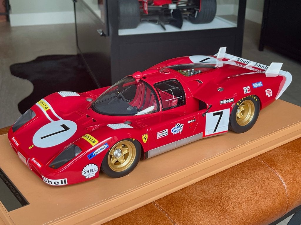 FERRARI 512S 24H LE MANS 1970 SCALE 1:12 Tecnomodel, Ophalen of Verzenden, Nieuw