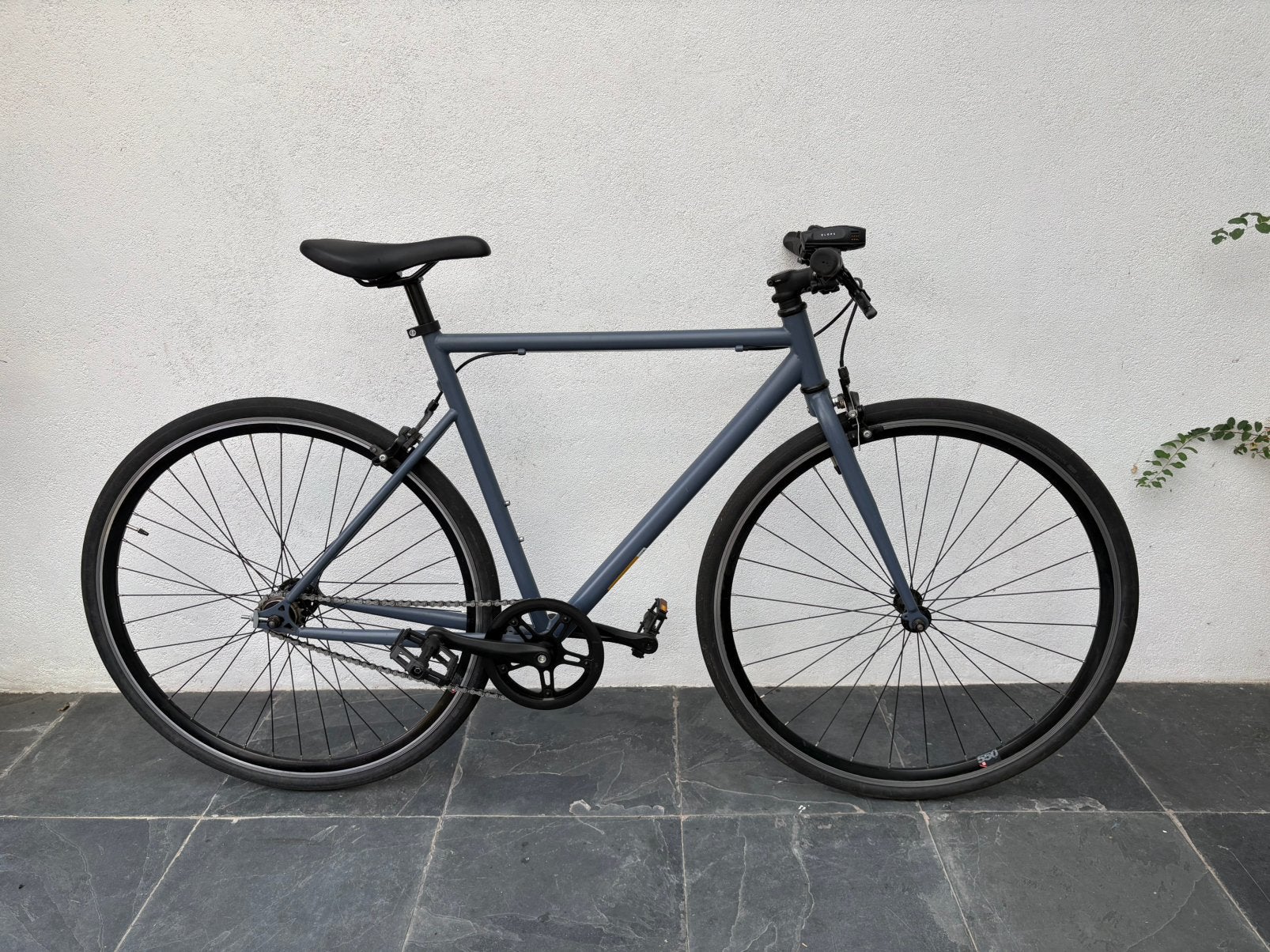 ELOPS Speed 500 Single Speed — Maat M — Blauw + accessoires, Fietsen en Brommers, Gebruikt, Velgrem, Ophalen, Overige merken