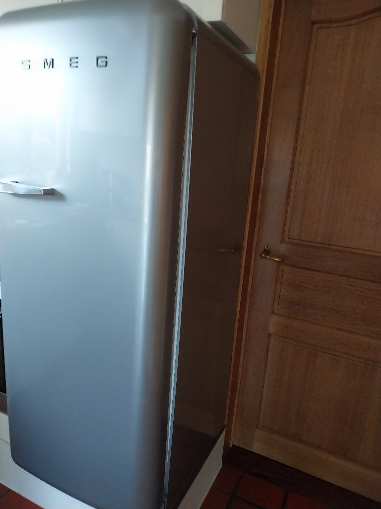 SMEG koelkast, Ophalen, Gebruikt, 200 liter of meer, 60 cm of meer