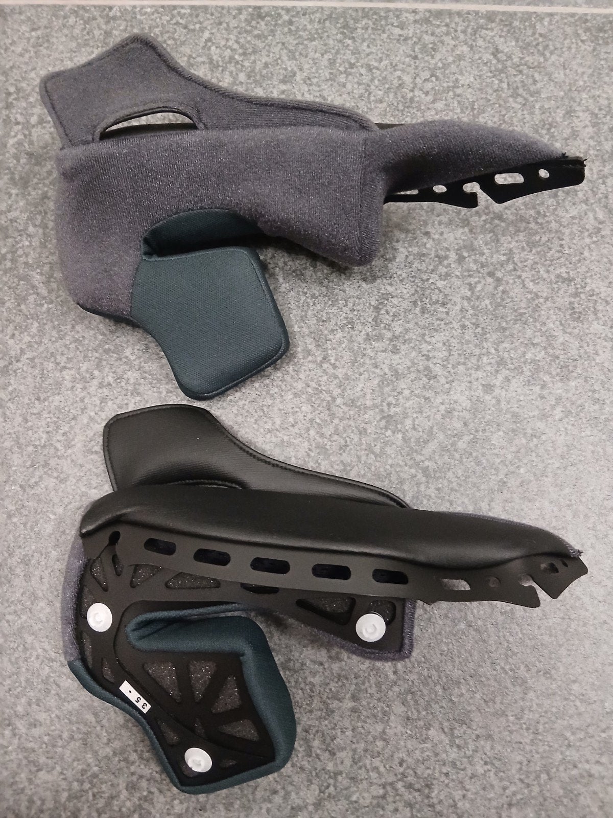 Wangkussens Neotec 3 SHOEI - maat 35, Motoren, Kleding | Motorhelmen, Ophalen, Nieuw zonder kaartje, Shoei
