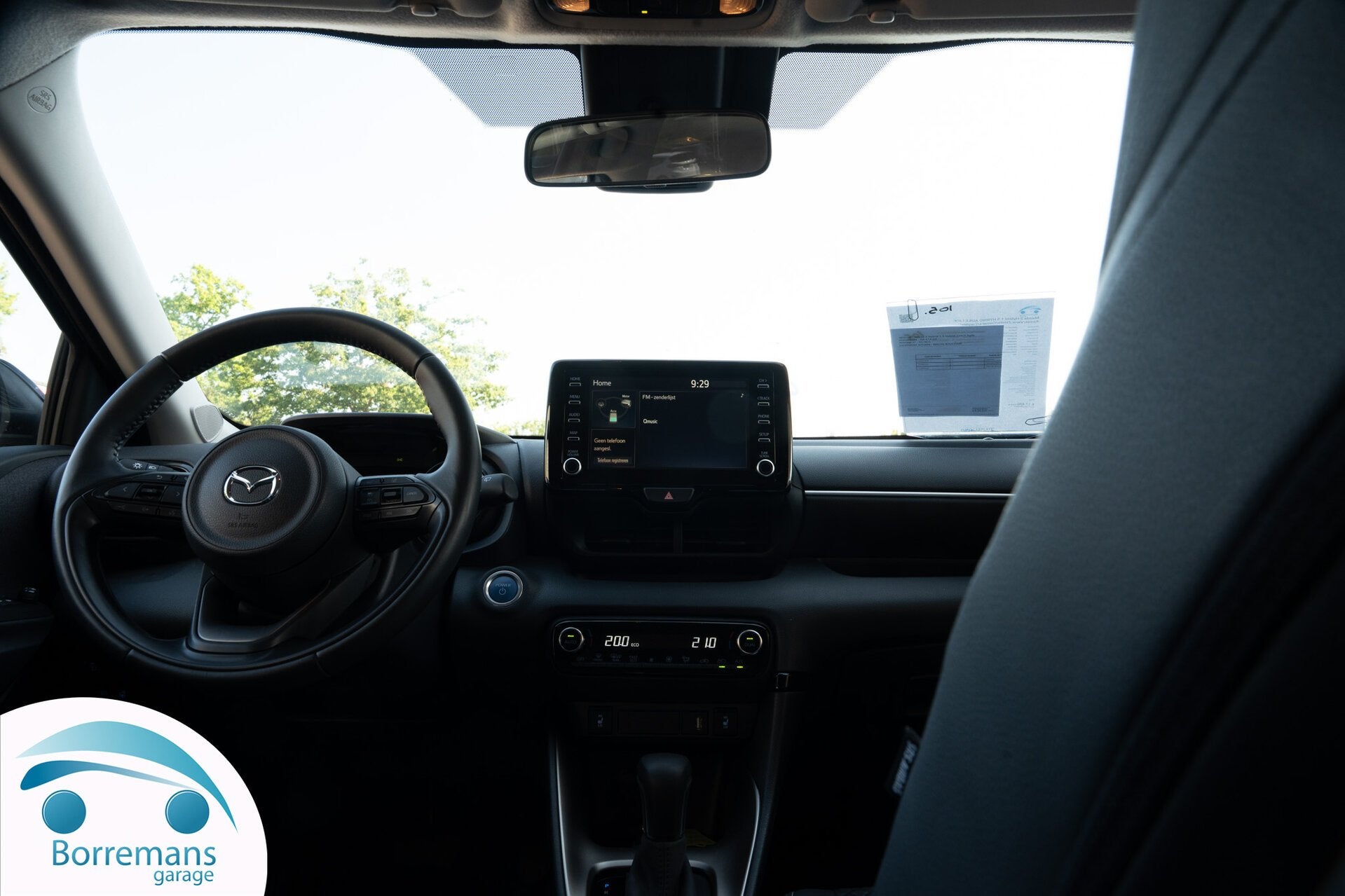 Mazda 2 Hybrid 1.5 Hybrid Agile | Automaat | Camera | CarPl, Autos, Mazda, 0 kg, Euro 6, Noir, Automatique
