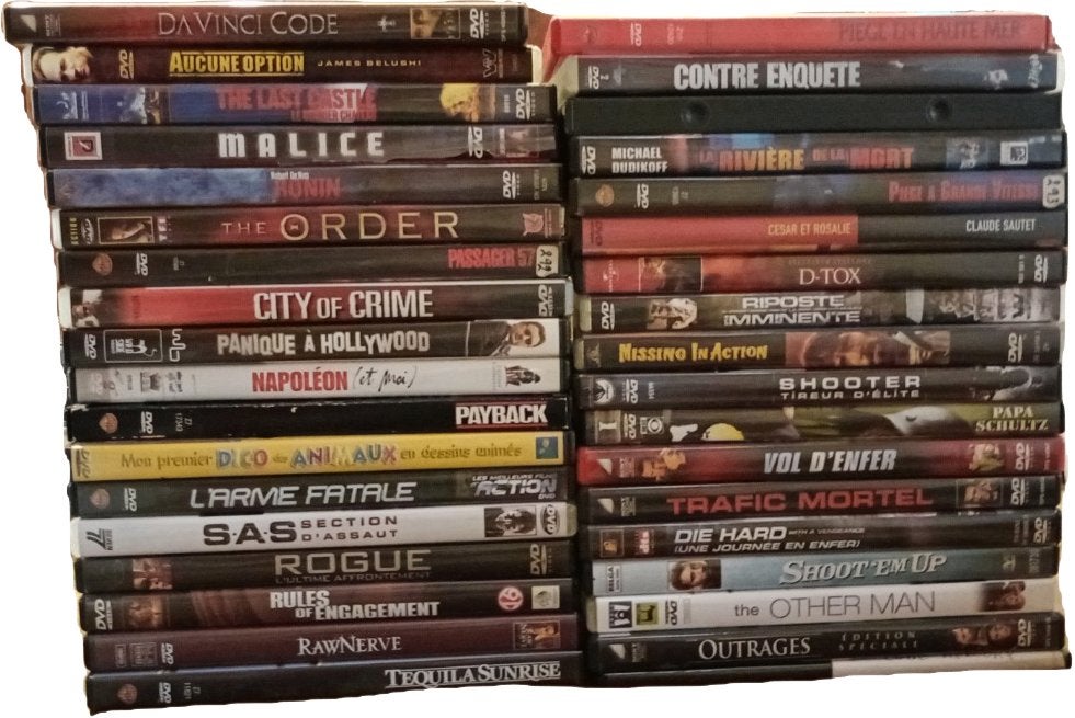 Lot de 36 DVD – Films & Classics – 10€ seulement !, Enlèvement, Action