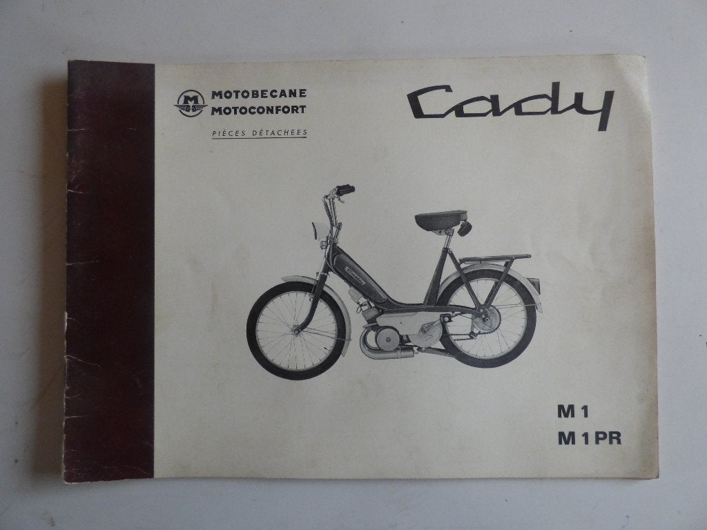 MOTOBECANE MOTOCONFORT CADY TYPE M1 / M 1PR ONDERDELENLIJST, Fietsen en Brommers, Ophalen of Verzenden, Gebruikt