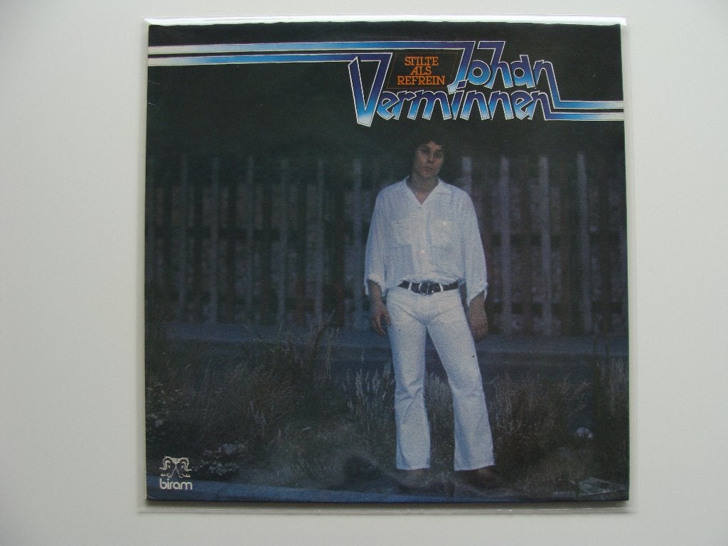 Johan Verminnen – Stilte Als Refrein (1976), CD & DVD, Enlèvement ou Envoi, Pop, Housse de protection extérieure, LP
