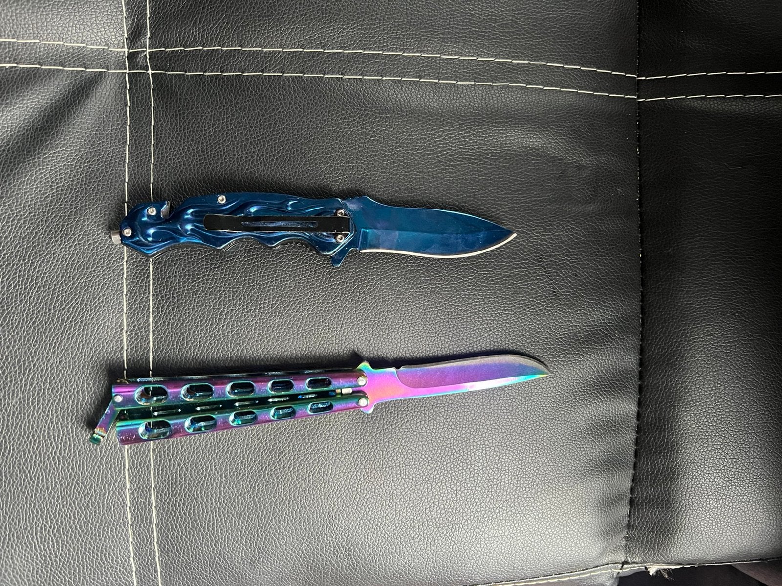 Vlindermes en pocket knife, Ophalen, Zo goed als nieuw