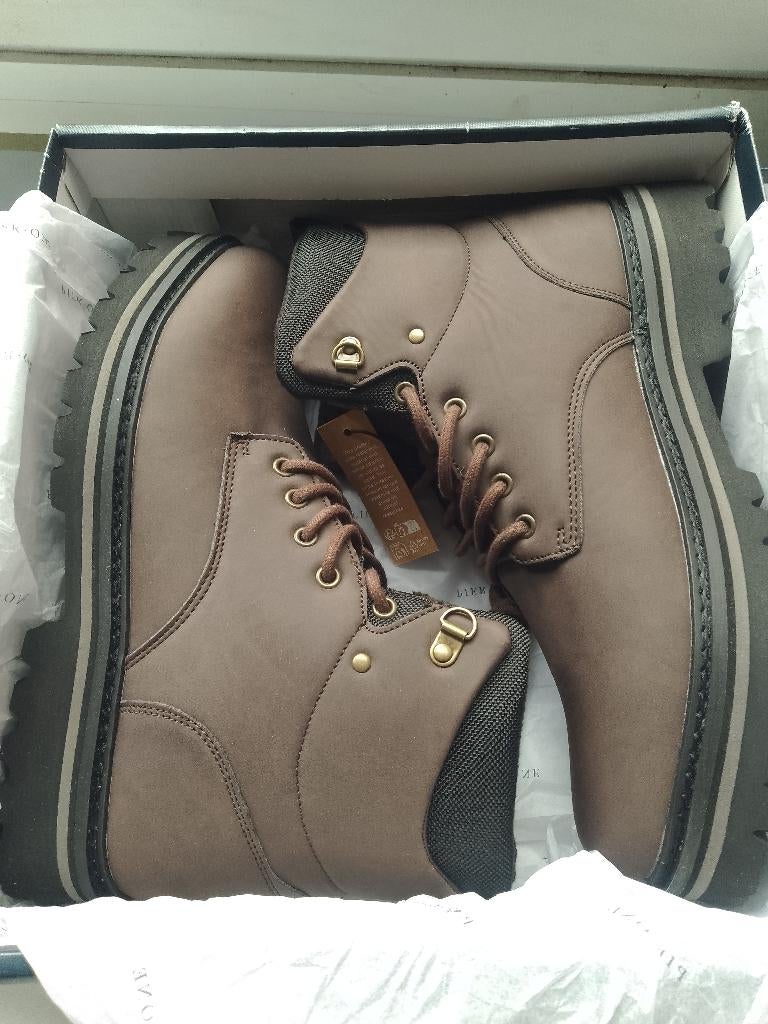 nieuw 45 bottines warm gevoerd pier one in doos (50€), Kleding | Heren, Schoenen, Bruin, Verzenden, Boots, Nieuw