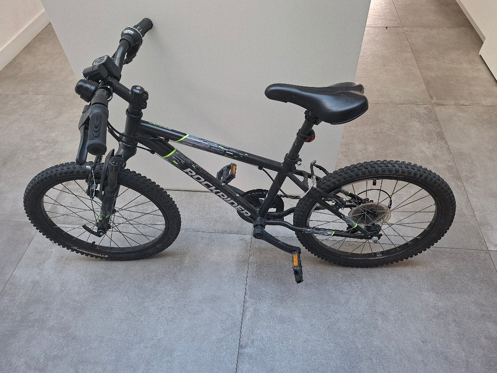 Kinderfiets 16 inch, Ophalen, Rockrider (Decathlon), Schijfrem, 16 tot 20 inch