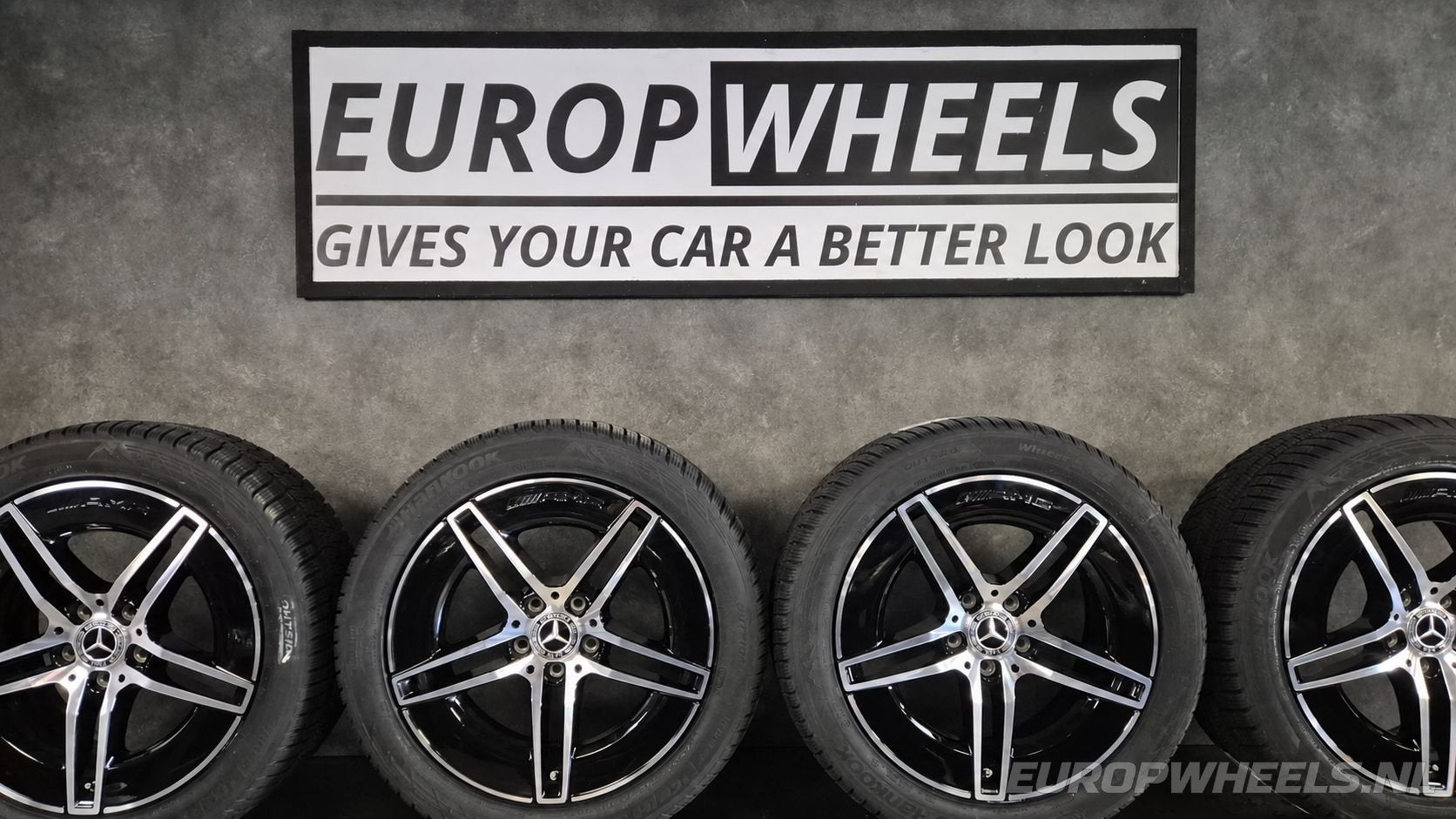 18 inch Mercedes CLE 300e C236 AMG velgen winterbanden, Autos : Pièces & Accessoires, Neuf, Pneus et Jantes, 18 pouces, -