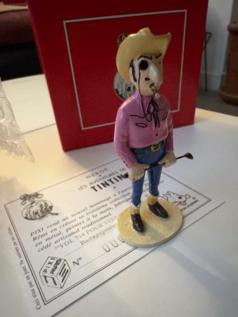 Pixi Tintin 4555 Rastapopoulos, Enlèvement ou Envoi, Tintin, Neuf, Statue ou Figurine