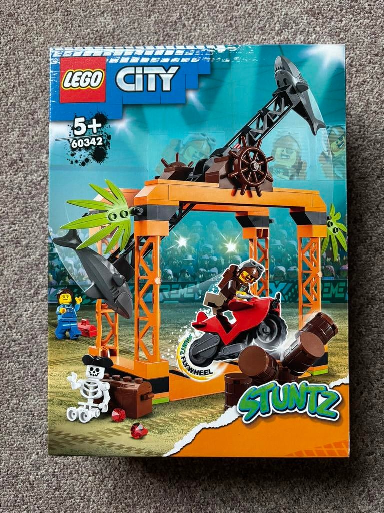 LEGO City 60342 Stuntz Motor, Ophalen of Verzenden, Nieuw, Complete set, Lego