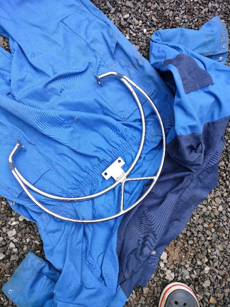 zadelchroom harley, Motoren, Ophalen of Verzenden, Gebruikt