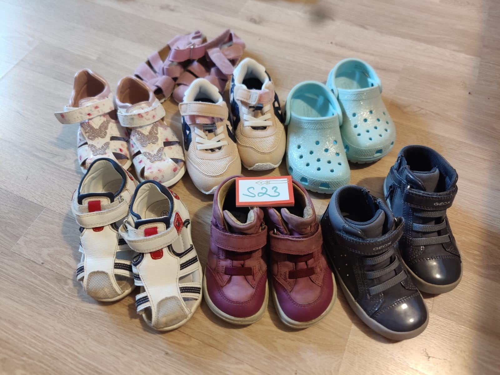Lot chaussures taille 23, Enfants & Bébés, Enlèvement