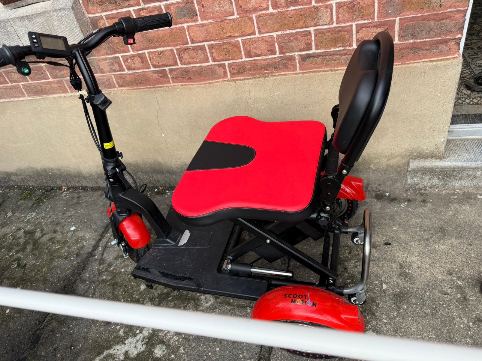 Tricycle électrique S2 pliable, Jardin & Terrasse, Enlèvement, Comme neuf