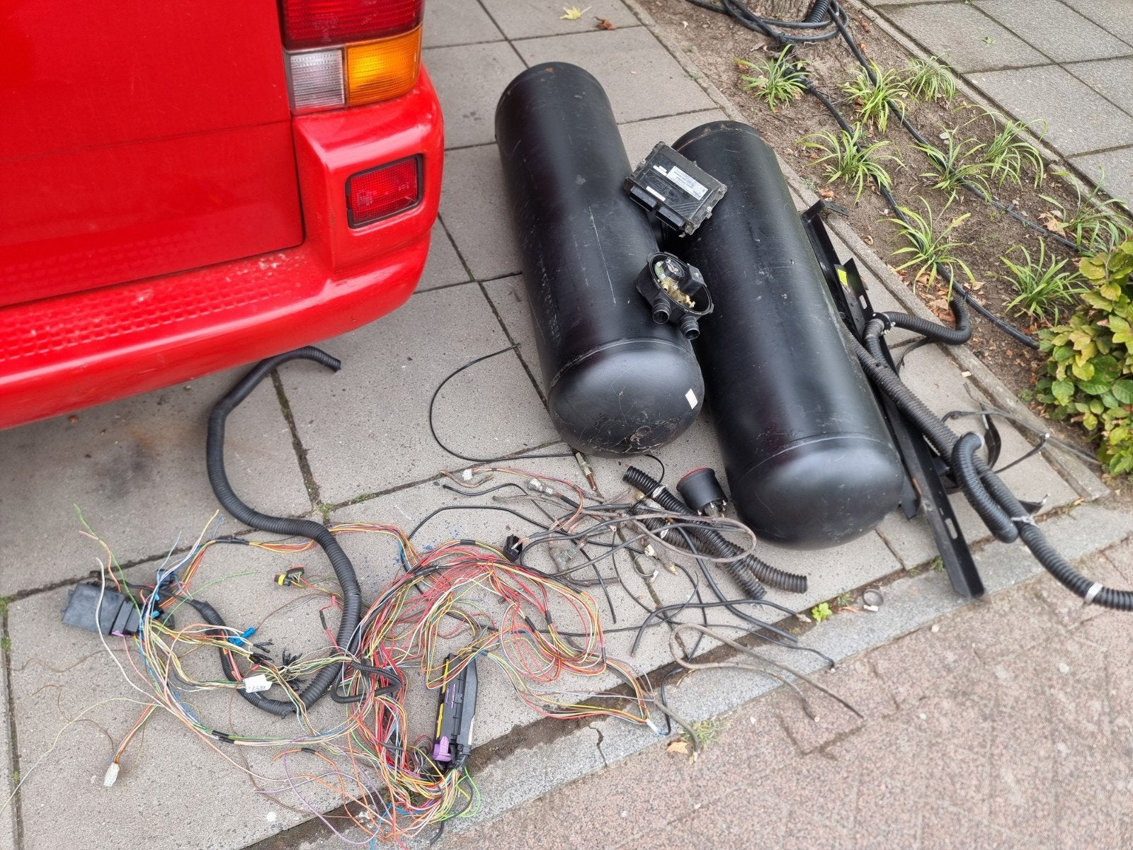 prins lpg installatie vw t4 2500 cc 5 cilinder, Enlèvement, Utilisé