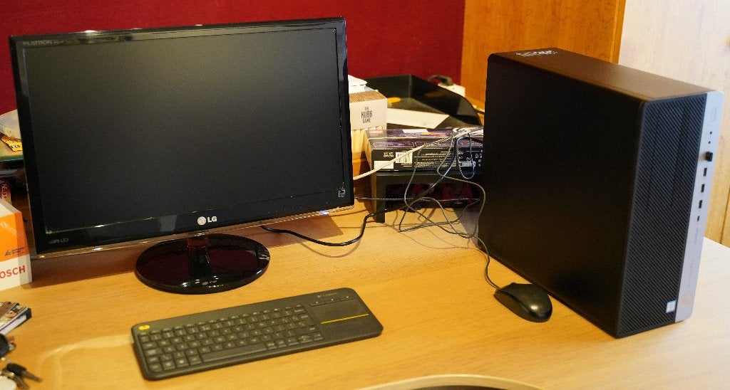HP Elitedesk 800 G5 TWR + LG Flatron IPS236 (gamecomputer), Informatique & Logiciels, Hp, Enlèvement, Gaming, Intel Core i7