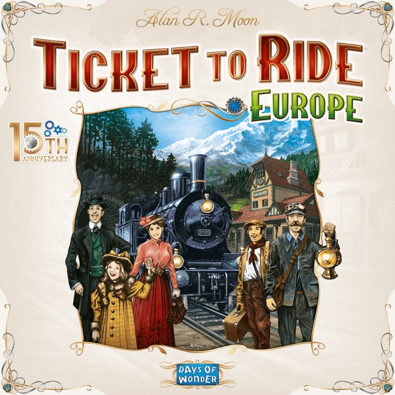 Ticket to ride, Vijf spelers of meer, Ophalen, Nieuw, Days of Wonder