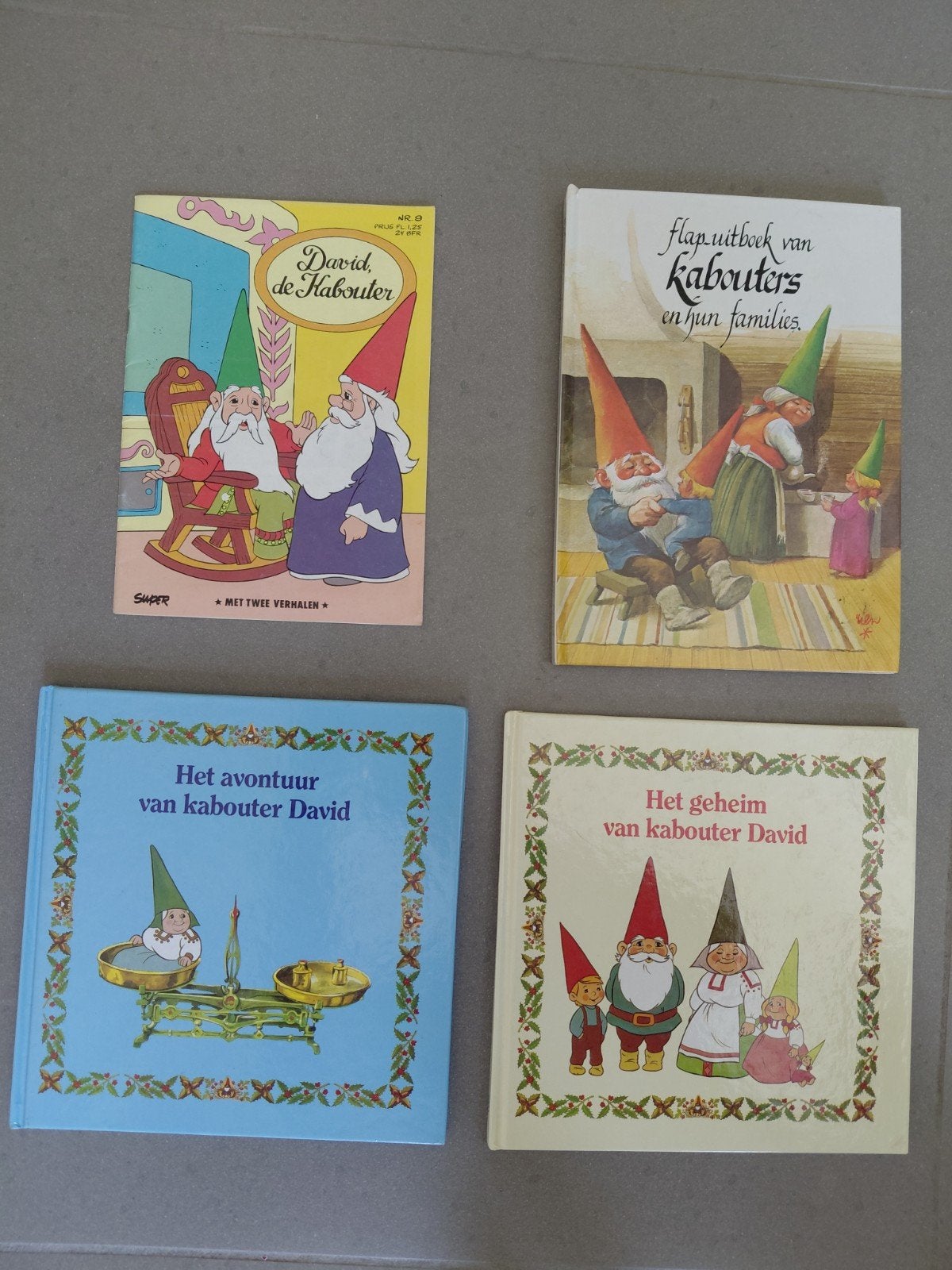 Boeken David de Kabouter (4 stuks ), Boeken, 5 of 6 jaar, Jongen of Meisje, Ophalen of Verzenden, Zo goed als nieuw