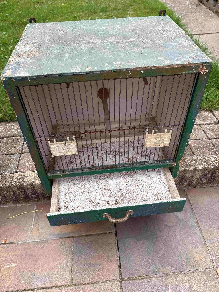 vogelkooi, Ophalen, Vogelkooi
