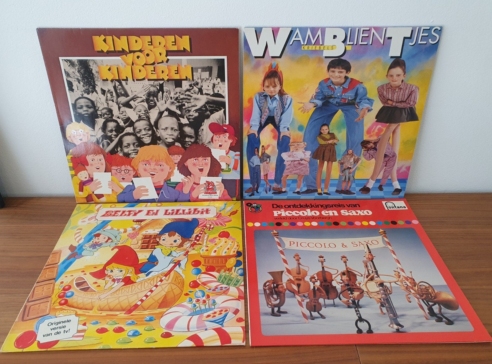 4x lp’s voor kinderen, Ophalen of Verzenden, LP