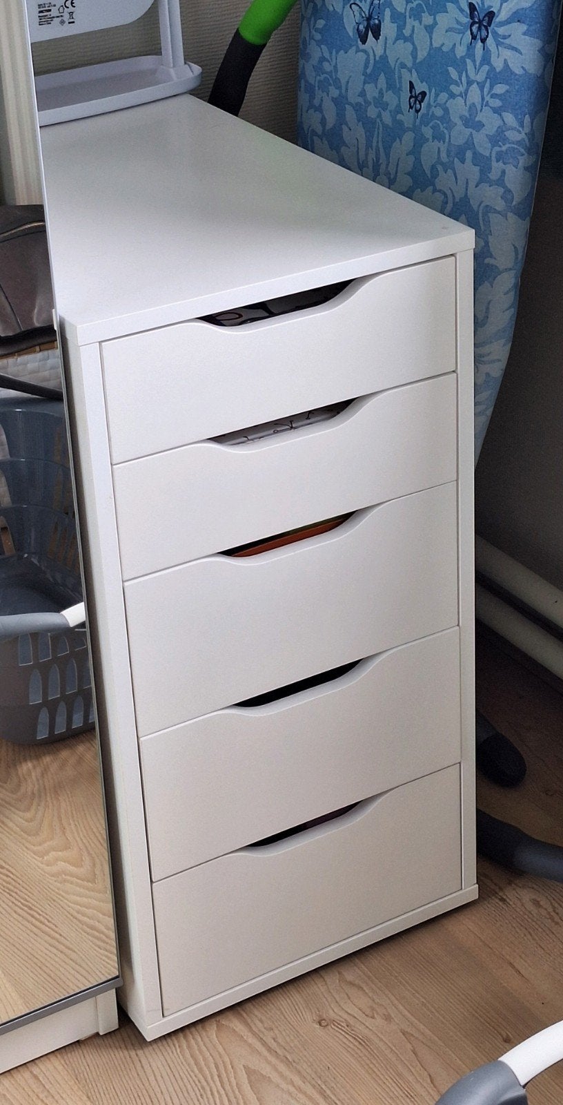 Ikea Alex ladeblok, Ophalen, Gebruikt