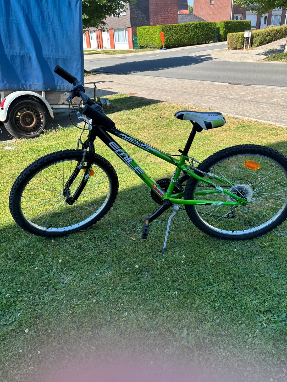 Fiets, Ophalen, Staal, Velgrem, 20 tot 24 inch
